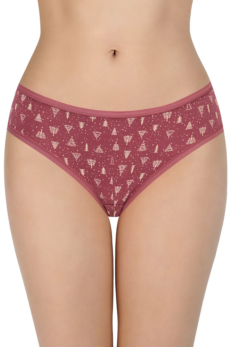 Assorted Low Rise Bikini Panties (Pack of 5)