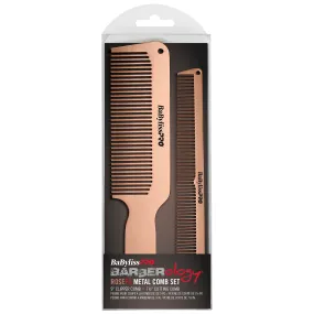 Babyliss Pro Barberology Rosefx Metal Comb Set