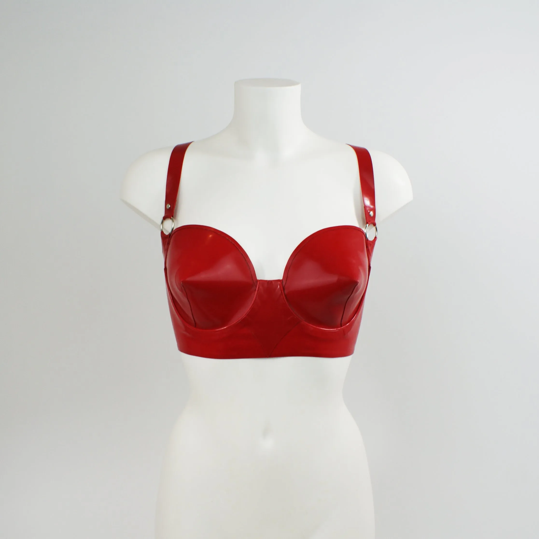 Classic Latex Cone Bra v2