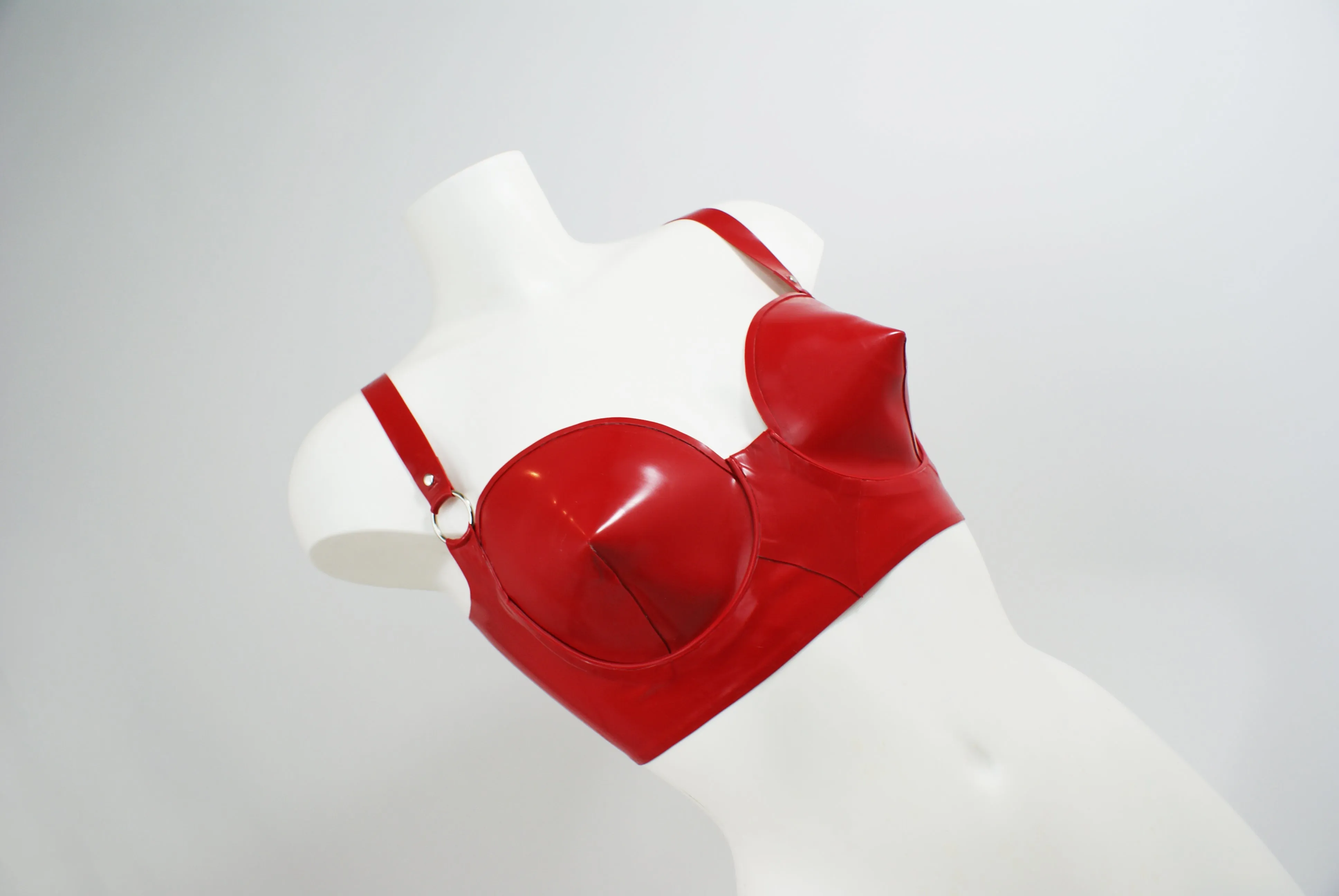 Classic Latex Cone Bra v2