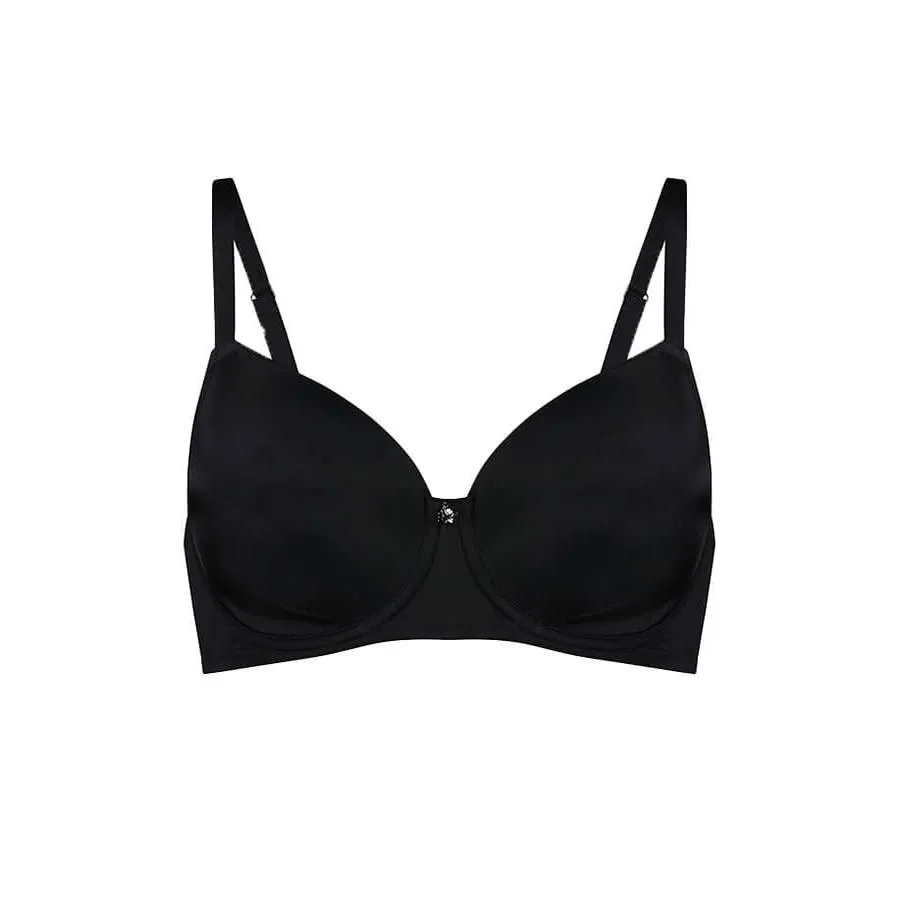 Convertible Full Cup T Shirt Full Bra (Black)