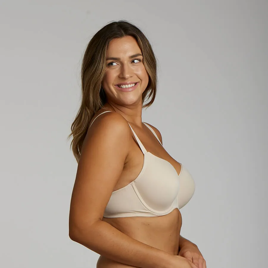 Convertible Full Cup T Shirt Full Bra (Nude Latte)