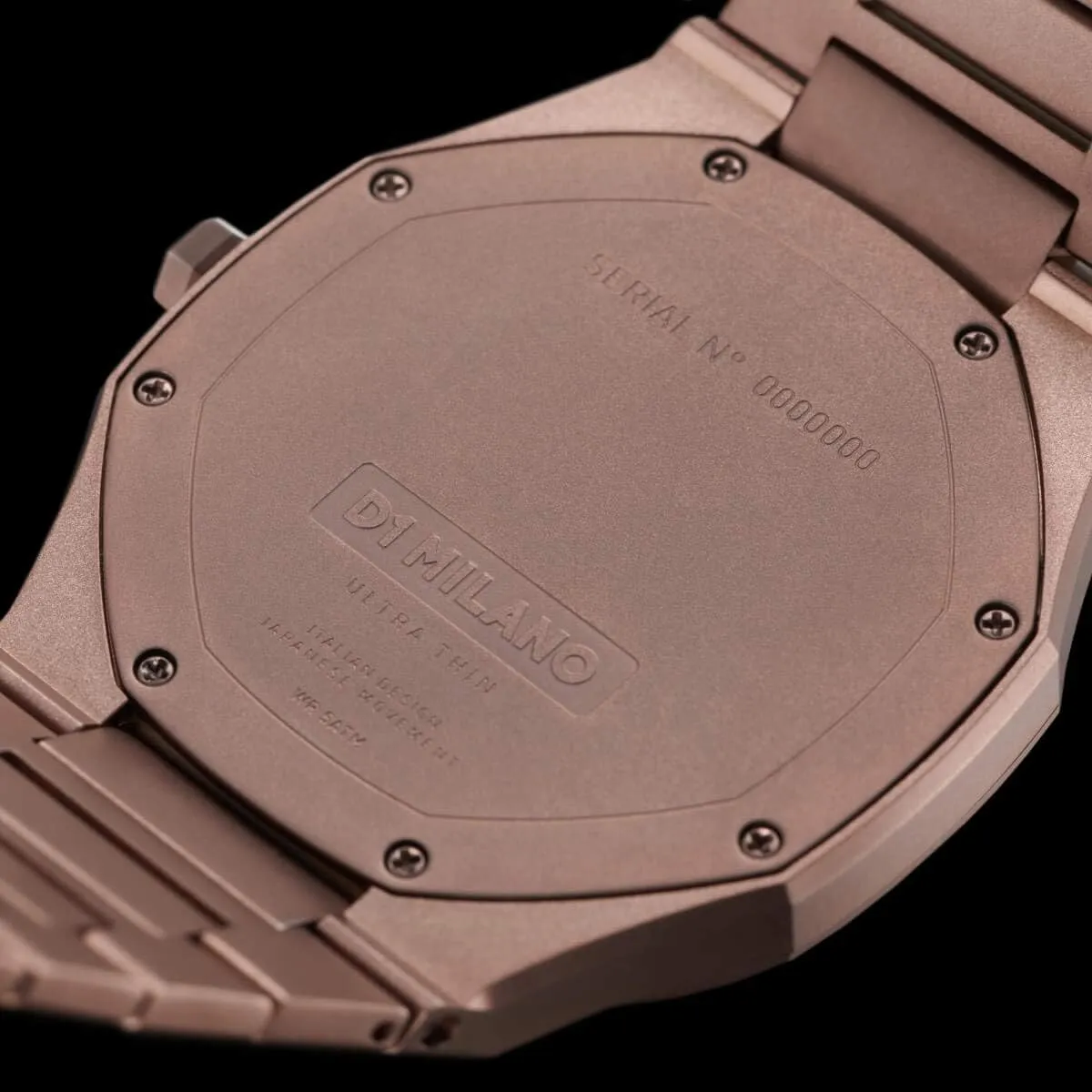 D1 Milano Analog Brown Dial Men's Watch-UTBJ10, Brown