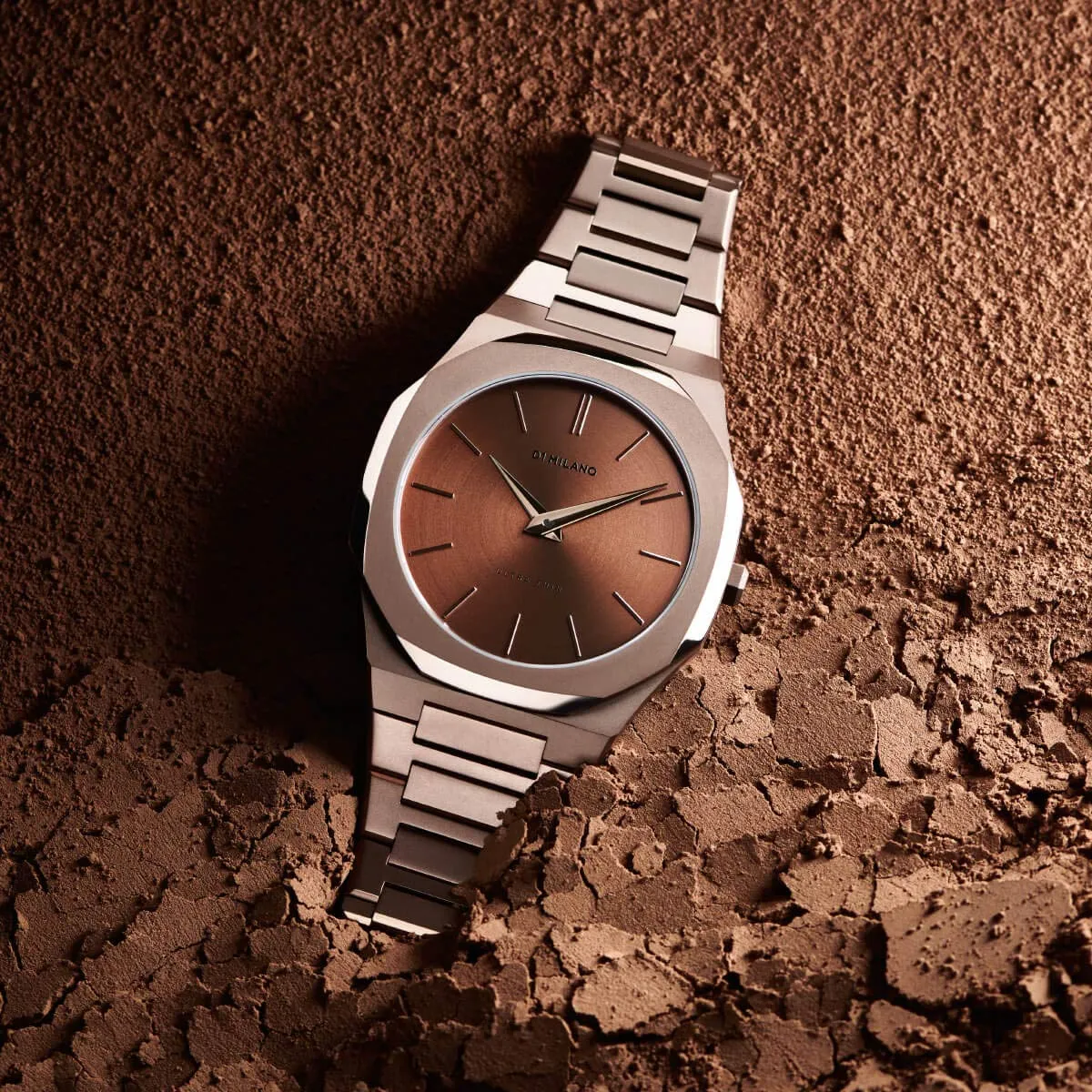 D1 Milano Analog Brown Dial Men's Watch-UTBJ10, Brown