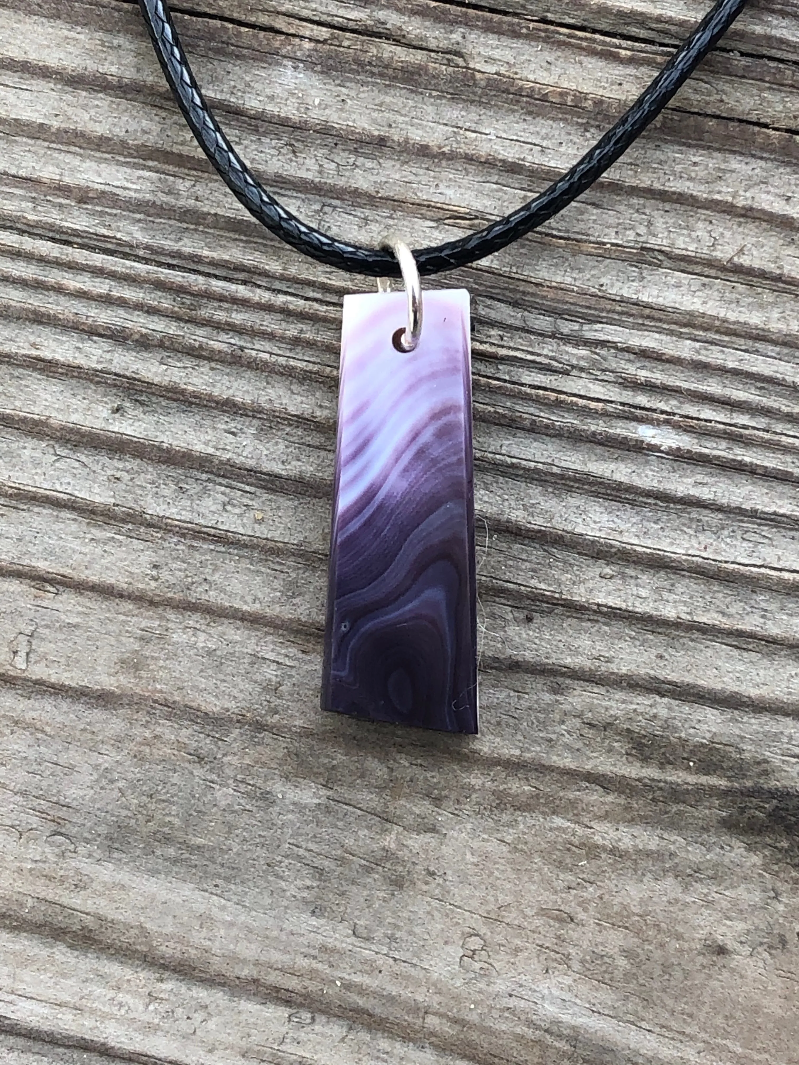 Free Form Wampum  necklace