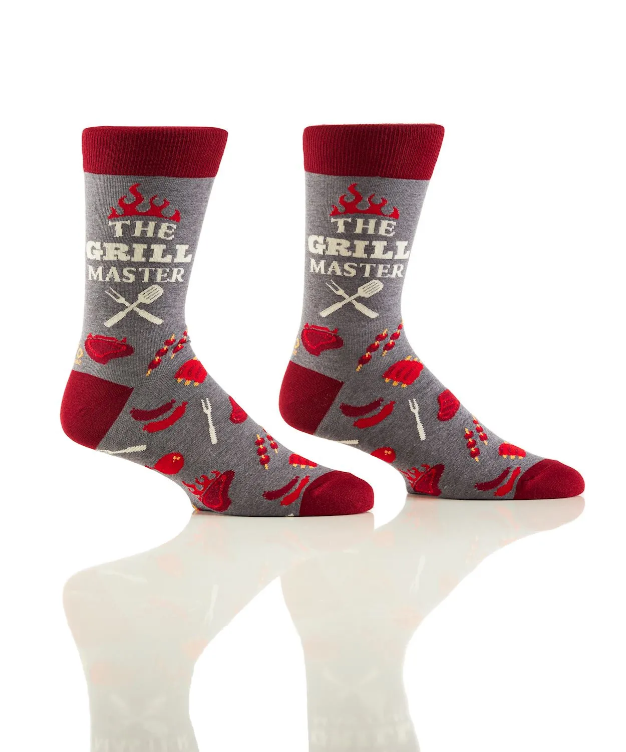 Grill Master Men's Crew Socks