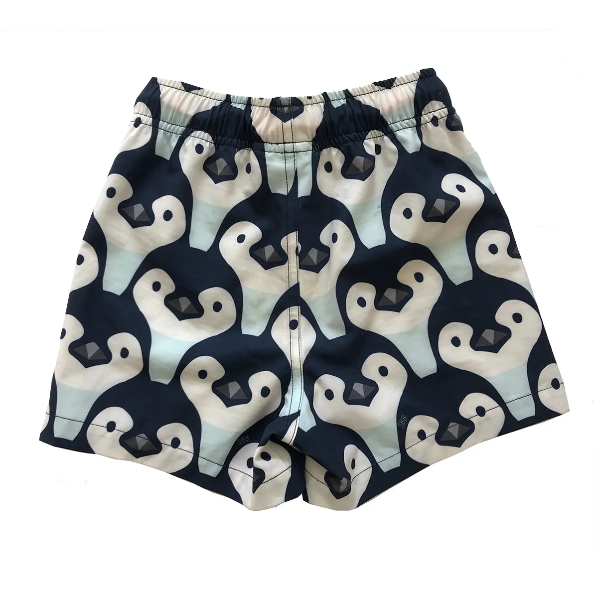 Kids Stretchy Trunks: Penguin Parade