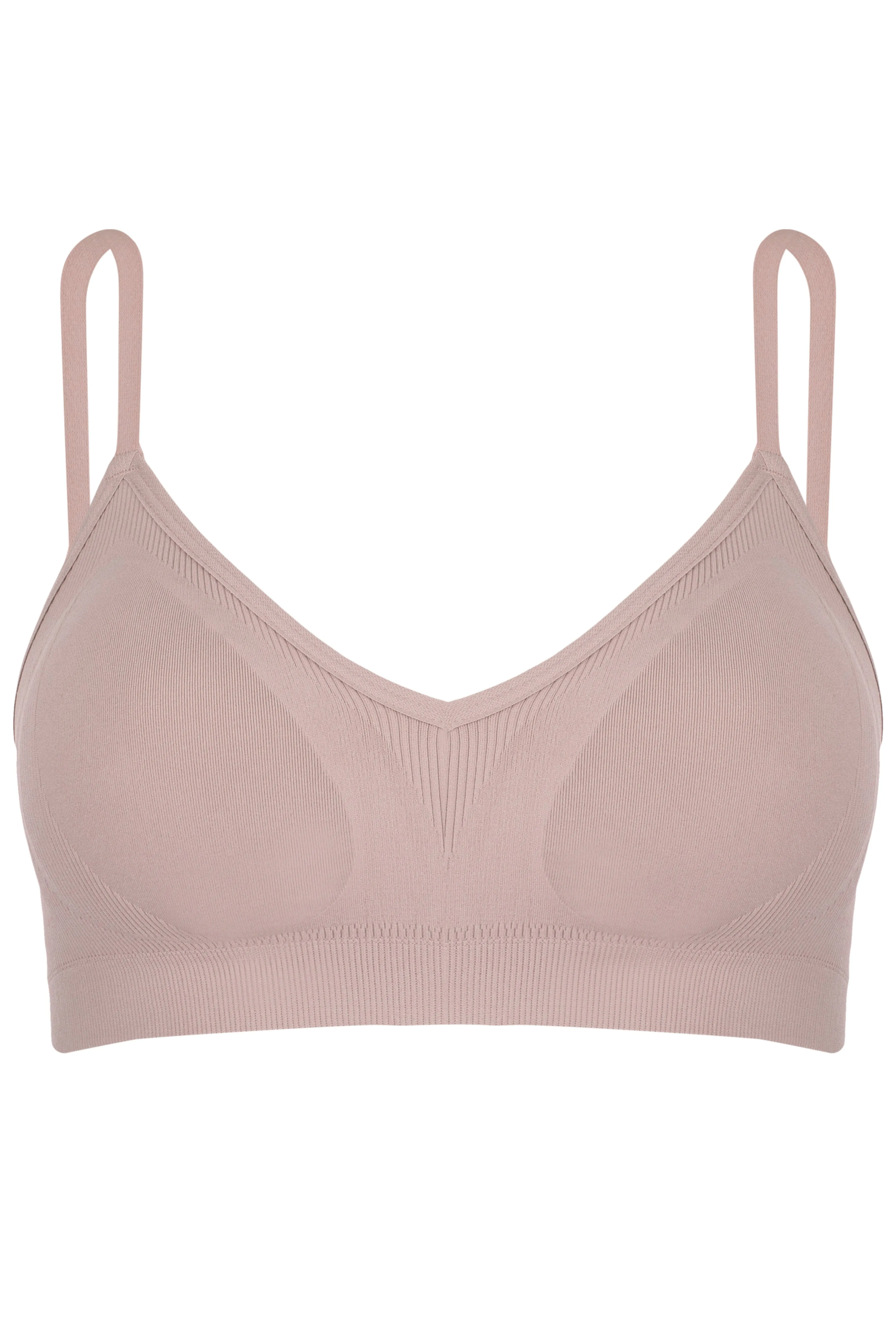 Lupo Essential Seamless Bra Removable Padding Convertible Straps