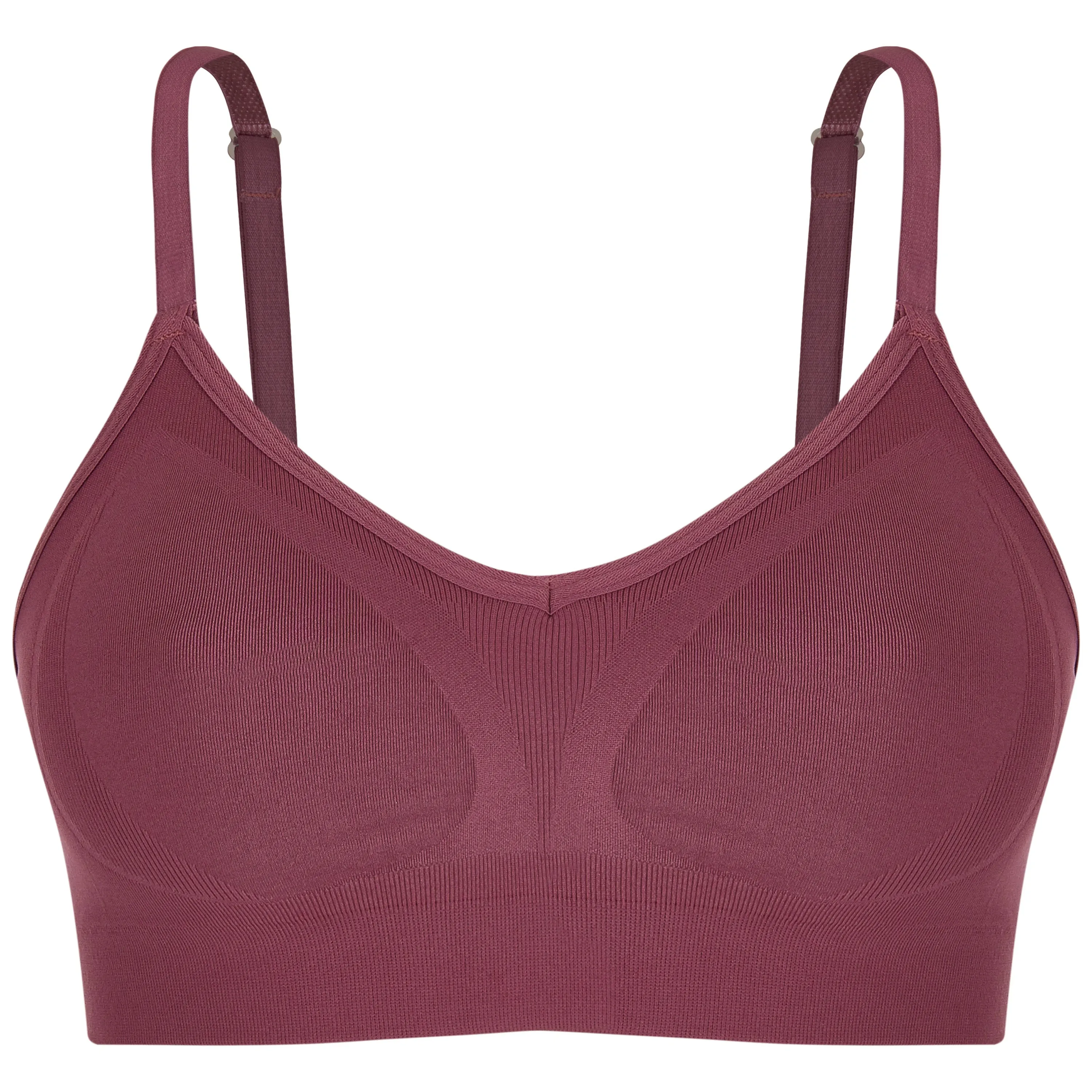 Lupo Essential Seamless Bra Removable Padding Convertible Straps