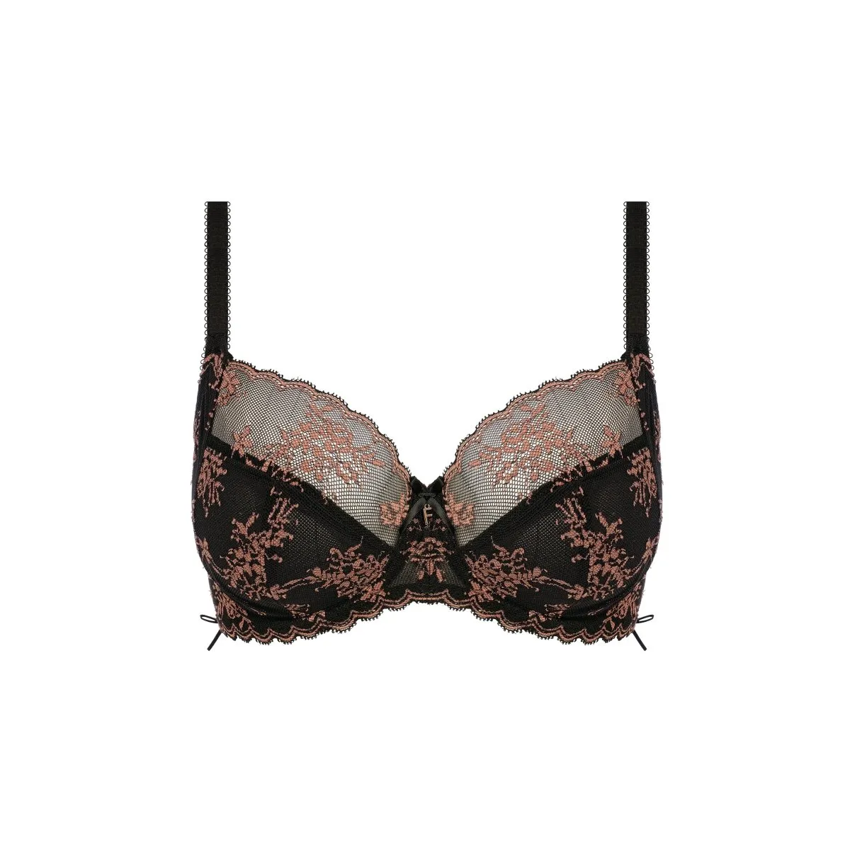Offbeat Decadence Side Support Bra Black AA402501BLK