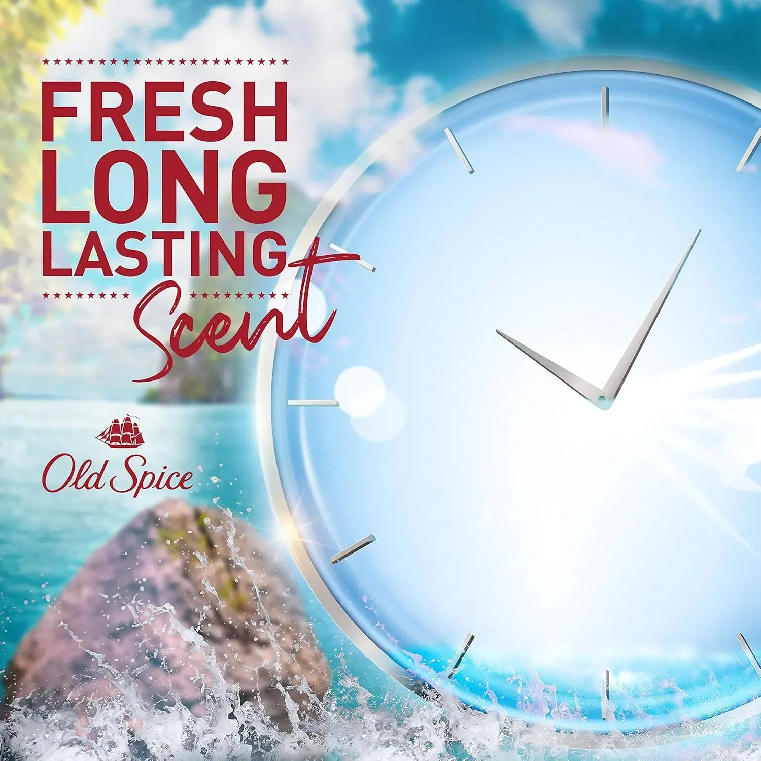 Old Spice Shower Gel Cooling Shampoo 2in1, 250ml