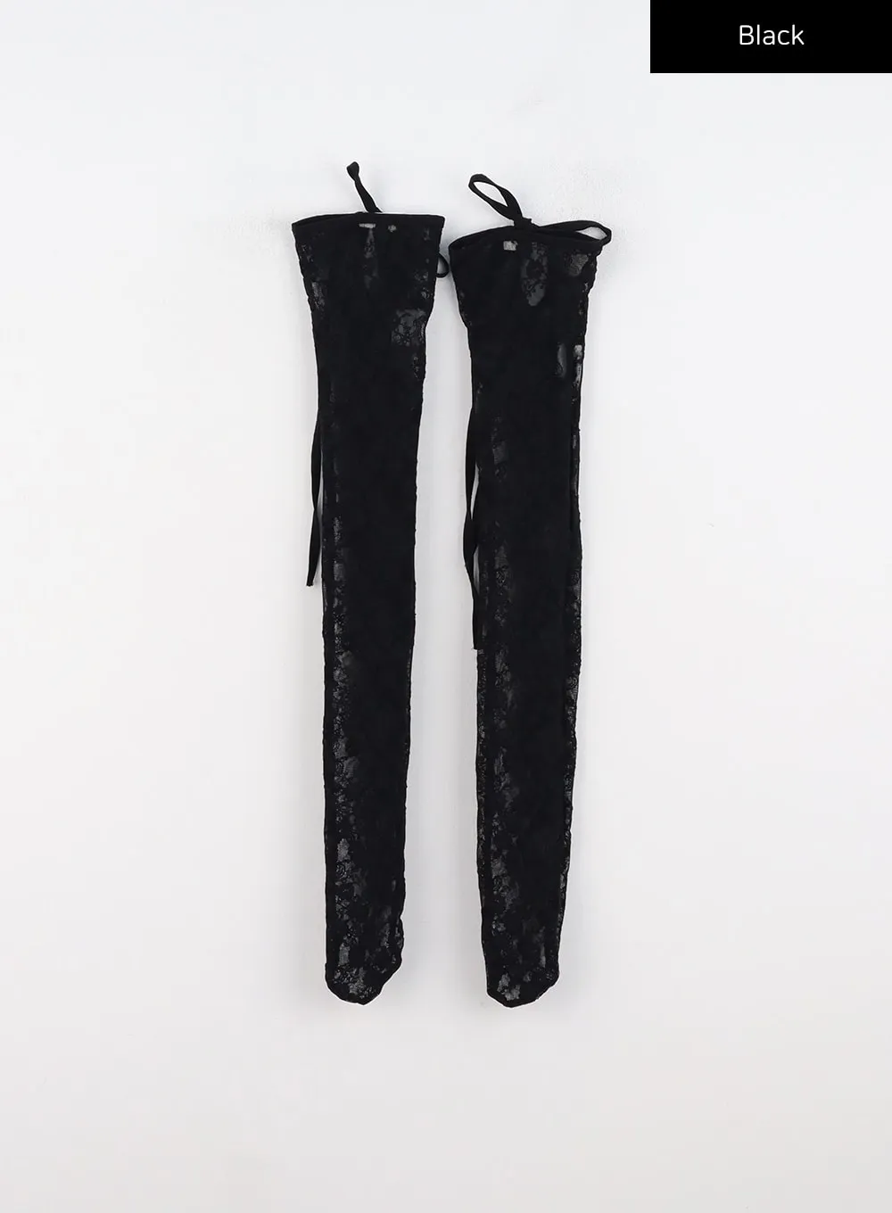 Ribbon Lace Mesh Socks CN317