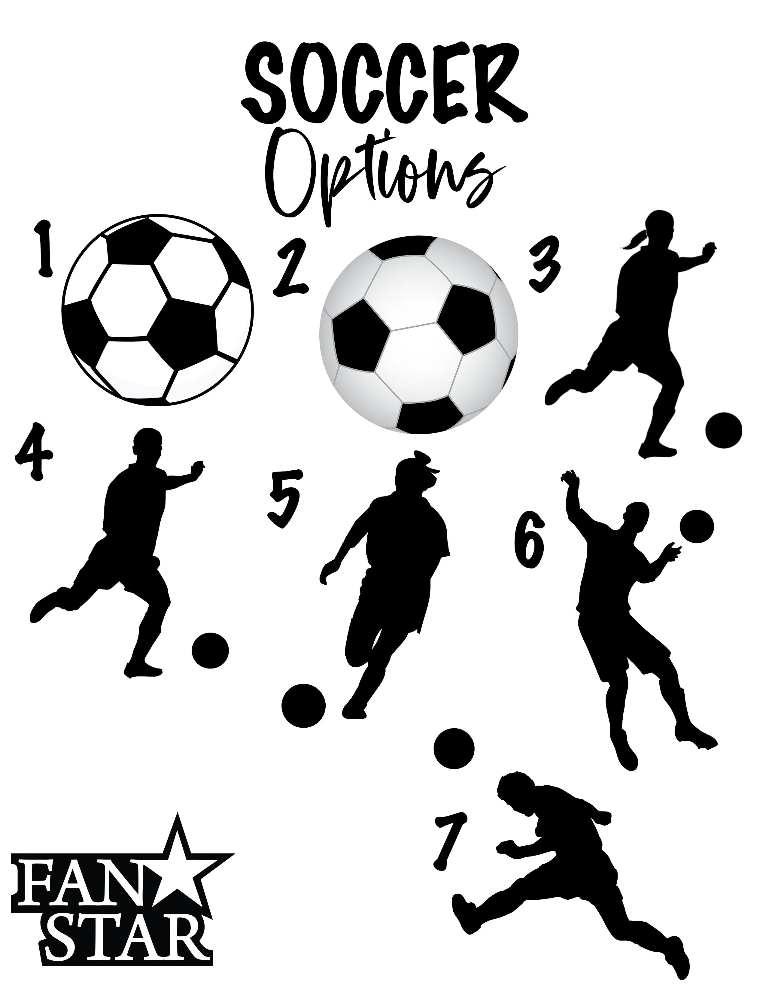 Soccer Cooling Towel with Ombre Background