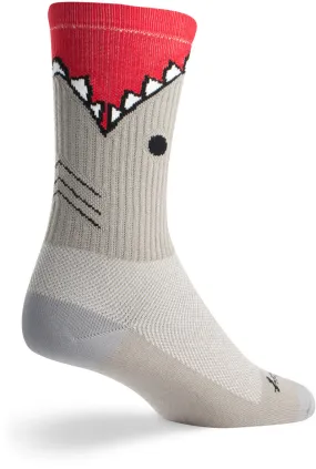 SockGuy Bite Me Shark Crew Sport Socks