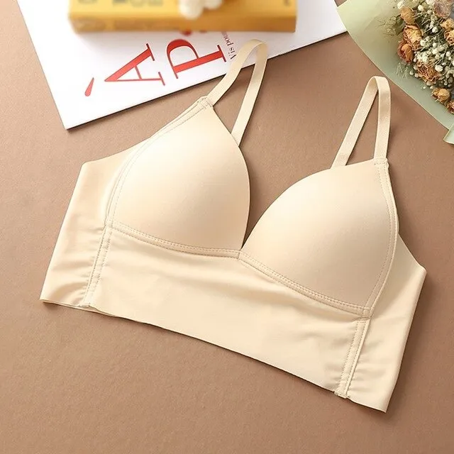 Women Ice Silk Seamless Bra