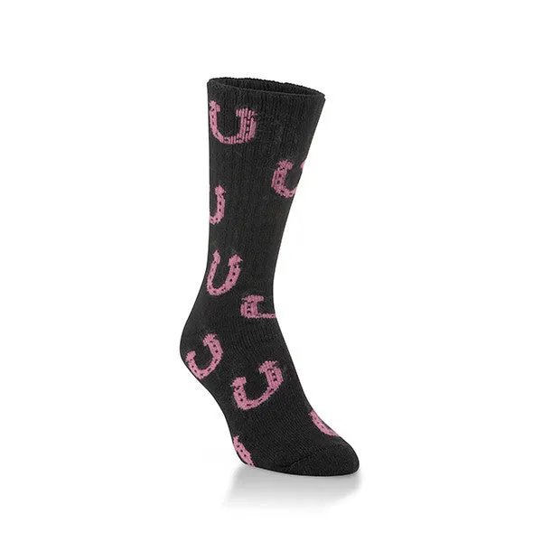 World's Softest Lucky Horseshoe Socks (Unisex)